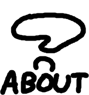 A question mark, which inflates when hovered over.